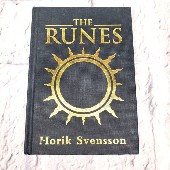 The Runes Book & Rune Stones Set by Horik Svenssons Hardcover Book 1995 Edition - Picture 2 of 8